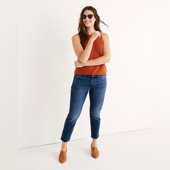 Madewell Denim - Madewell Jeans The Slim Boyjean in Everglade Wash Size 28 Style AA611 Mid Rise